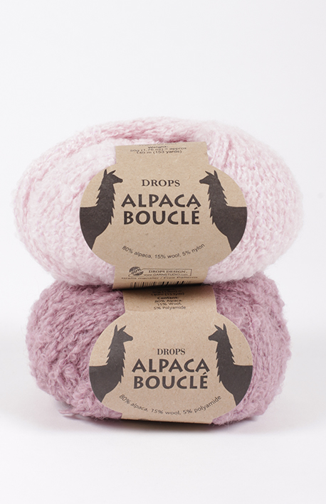 Вяжем из DROPS Alpaca Bouclé фото