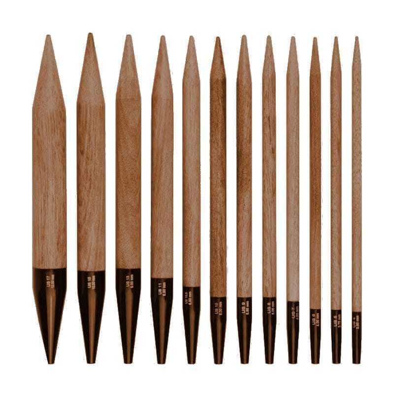 Съемные спицы стандартной длины Lykke UMBER 5" IC (12,5 см), размер US 10,5 (6,5мм) фото